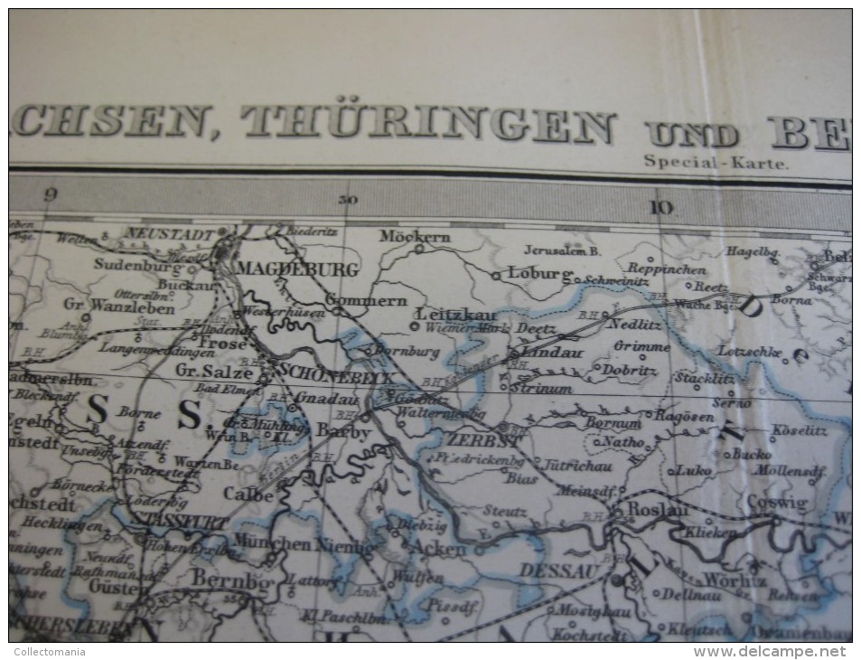 1877 JUSTUS PERTHES - 20 maps EUROPE ITALY IRELAND GERMANY FRANCE SCHWEIZ - Adolf STIELER Gotha approx. 48X38cm