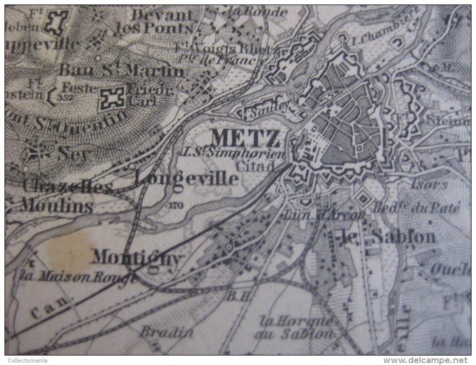 1877 JUSTUS PERTHES - 20 maps EUROPE ITALY IRELAND GERMANY FRANCE SCHWEIZ - Adolf STIELER Gotha approx. 48X38cm