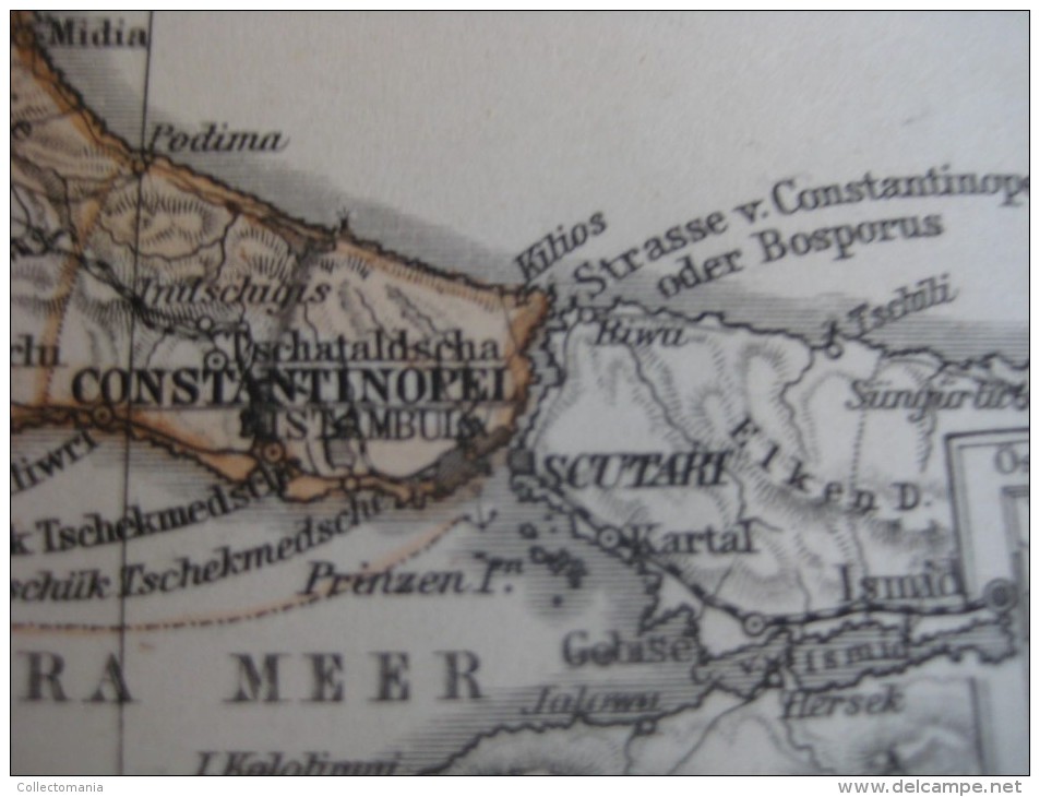 1877 JUSTUS PERTHES - 20 maps EUROPE ITALY IRELAND GERMANY FRANCE SCHWEIZ - Adolf STIELER Gotha approx. 48X38cm