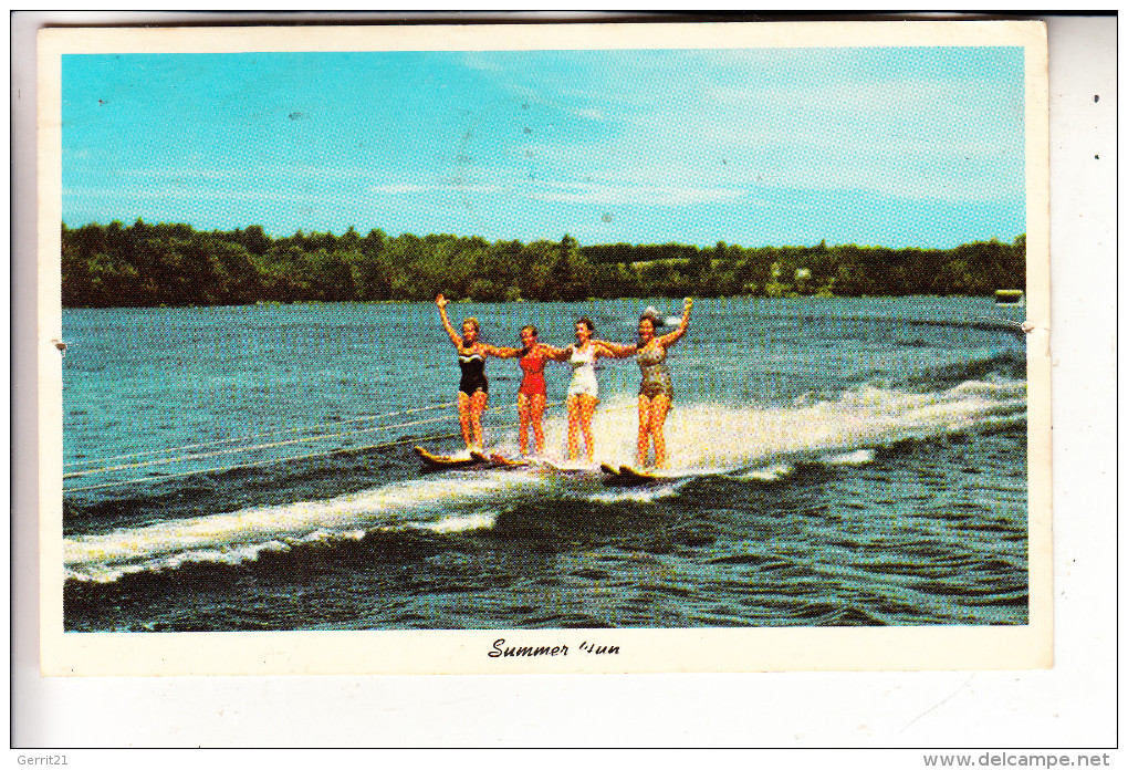 WASSERSKI - Summer Fun, 1968, Teich - Water-skiing