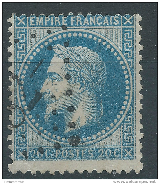 Lot N°27661  Variété/n°29, Oblit GC -82- AMBRIERES(51), Ind 4 ????, Légende POSTES Dépouillée - 1863-1870 Napoléon III Lauré