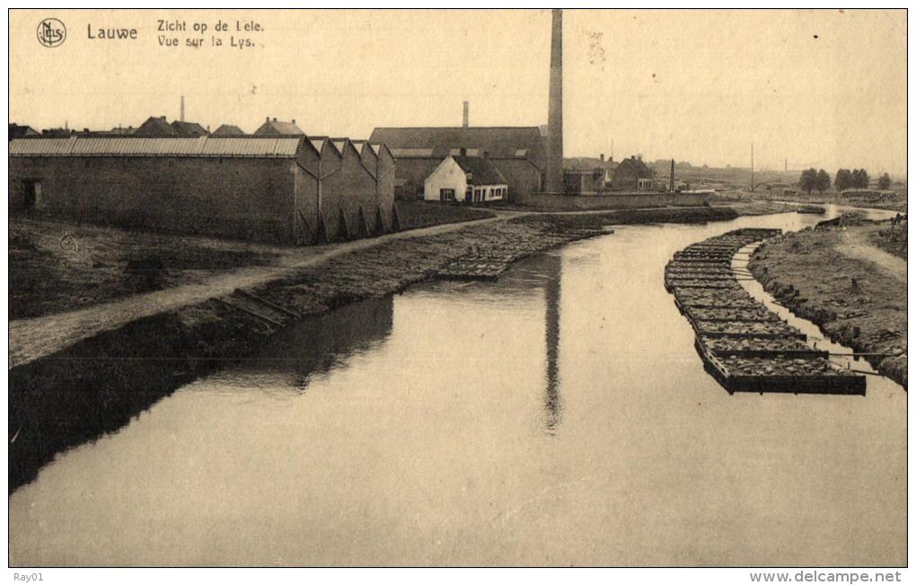 BELGIQUE - FLANDRE OCCIDENTALE - MENEN -MENIN - Zicht Op De Lele - Vue Sur La Lys. - Menen