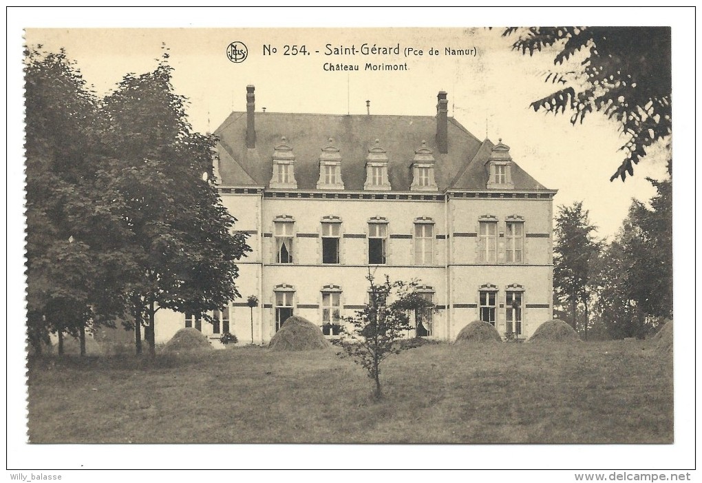 CPA - SAINT GERARD - Château Morimont  // - Mettet