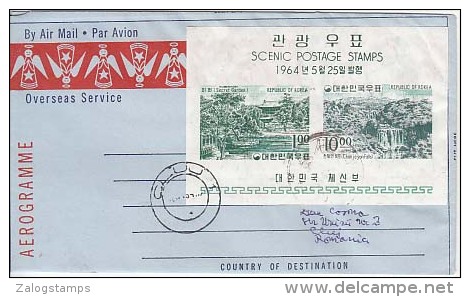 Korea Airmail Cover To Romania    (Z-9629) - Corea Del Sud