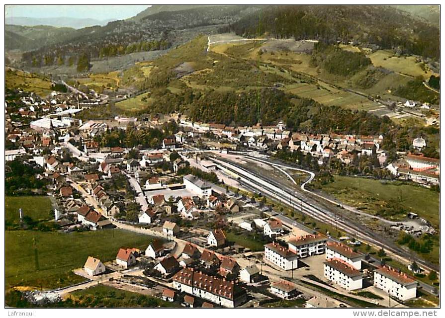 Bas Rhin -gd Format Div- Ref M864- Rothau - Vue Generale Aerienne - Carte Bon Etat  - - Rothau