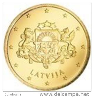 Letland 2015    10ct   EXTREME RARE      UNC Uit De BU  UNC Du Coffret !! - Lettonie