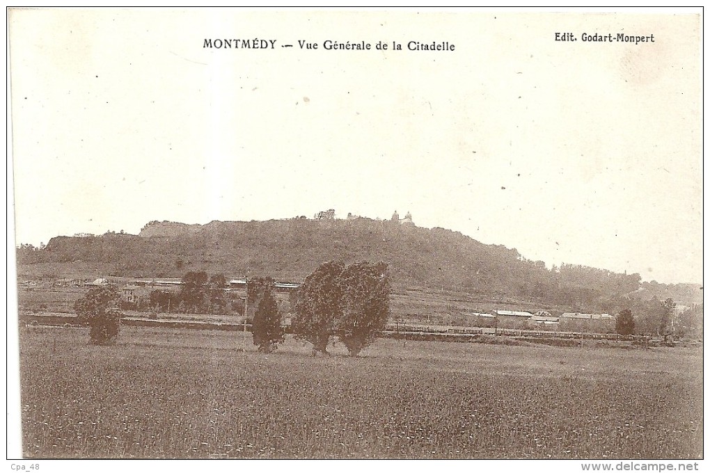 Meuse : Montmedy, Vue Générale De La Citadelle - Montmedy