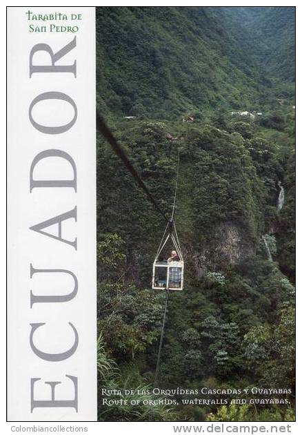 Lote PEP109,  Ecuador, Postal, Postcard, Tarabita De San Pedro - Ecuador