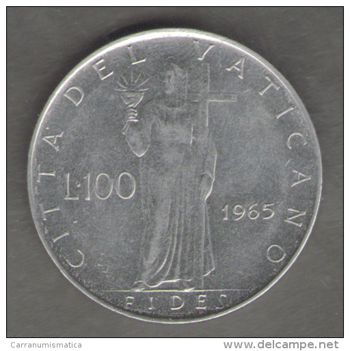 VATICANO 100 LIRE 1965 - Vaticano