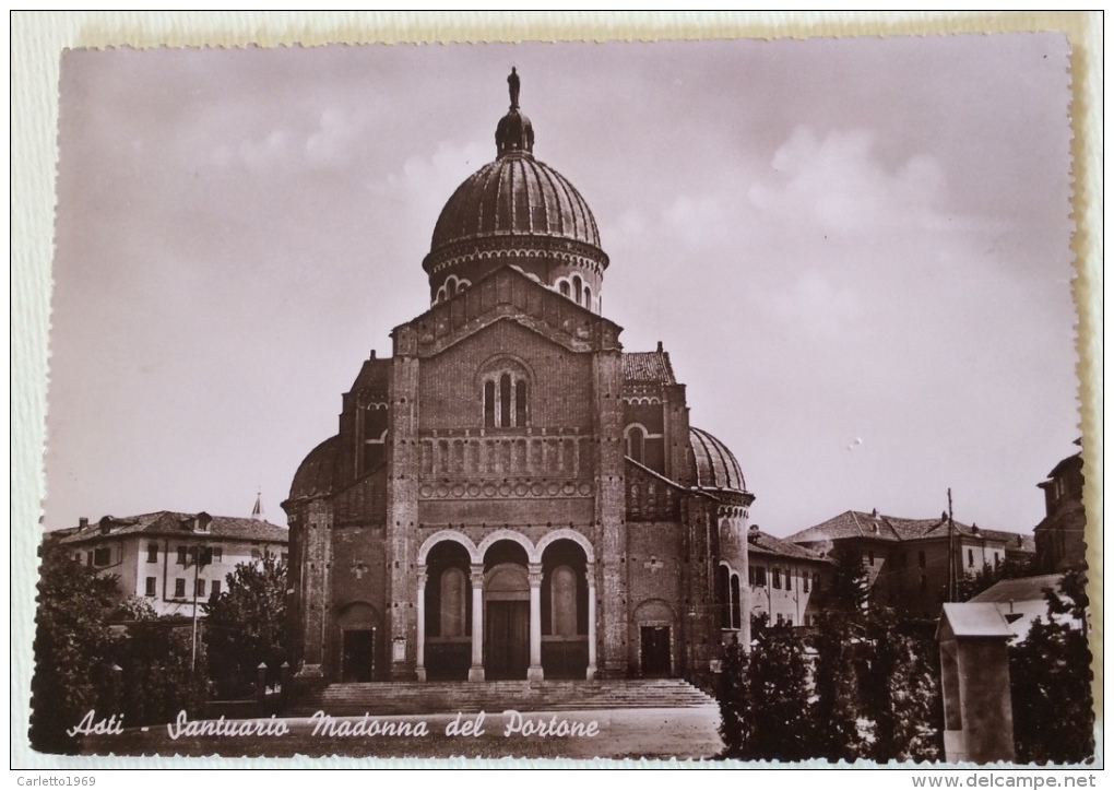 Asti Santuario Madonna Del Portone Non Viaggiata - Asti