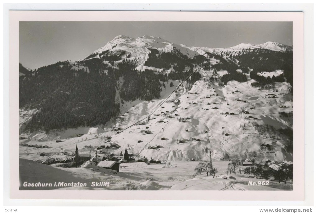 Voralberg           Gaschurn I. Montafon  Skilift - Gaschurn