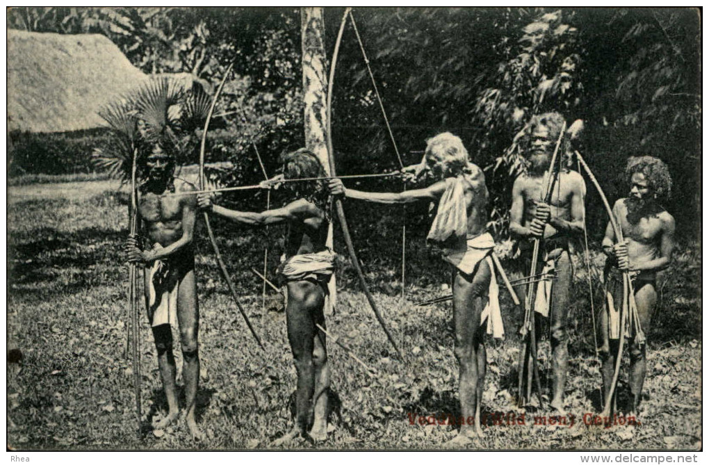 SPORTS - TIR A L´ARC - Guerriers - Ceylan - Sri-Lanka - Archery