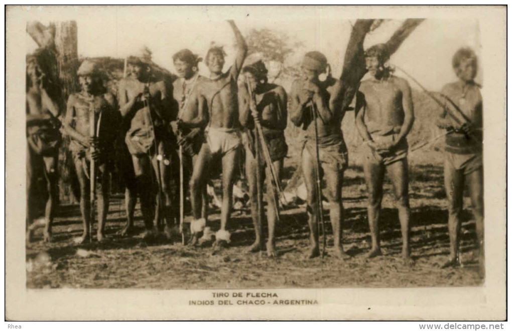 SPORTS - TIR A L´ARC - Guerriers - Indiens Del Chaco - ARGENTINE - Tir à L'Arc