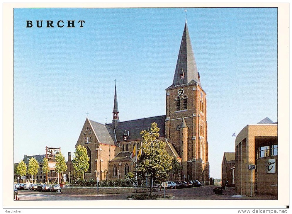 ANTWERPEN - BURGHT (2070) : SINT-MARTINUSKERK. Verstuurd In 1919 = BURCHT - ZWIJNDRECHT. Rare CPSM. - Zwijndrecht