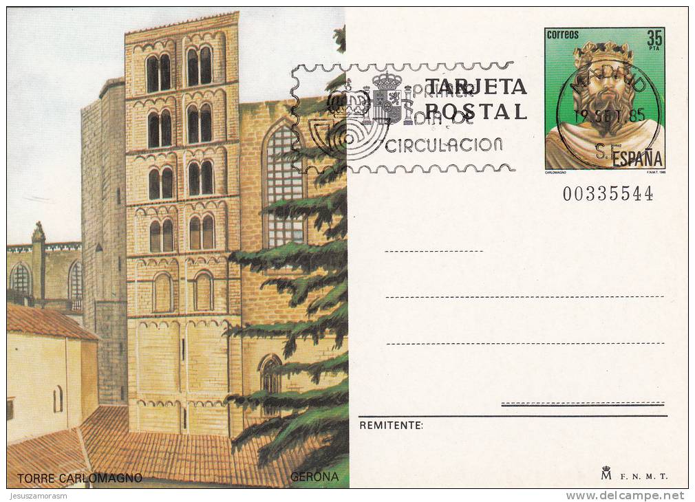 España Entero Postal Nº 140 USADO - 1931-....