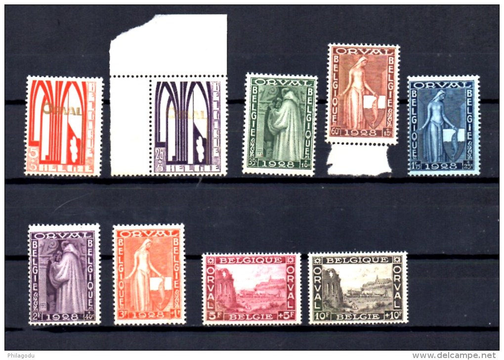 « Première Orval », 258 / 266 Neuf Sans Gomme - Unused Stamps