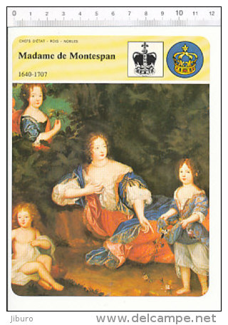 Fiche Madame De Montespan   / 01-FICH-Histoire De France - History