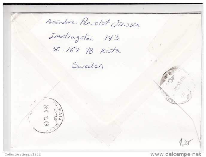 14651- QUEEN SILVIA, STAMP ON COVER, 2012, SWEDEN - Lettres & Documents