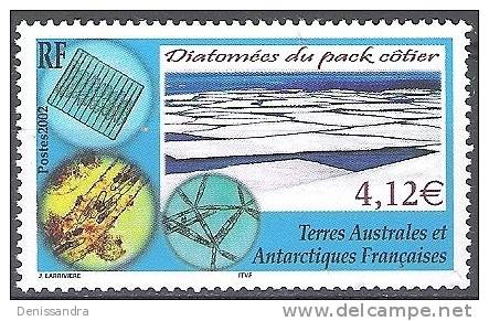 TAAF 2002 Yvert 338 Neuf ** Cote (2015) 16.00 Euro Flore Antarctique - Neufs