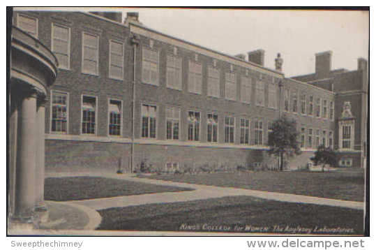 RP KING'S COLLEGE FOR WOMEN THE ANGLESEY LABORATORIES UNUSED PHOTO CARD - Cambridge