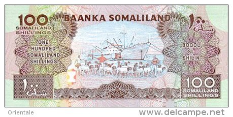 SOMALILAND P.  5d  100 S  2002  UNC - Somalie