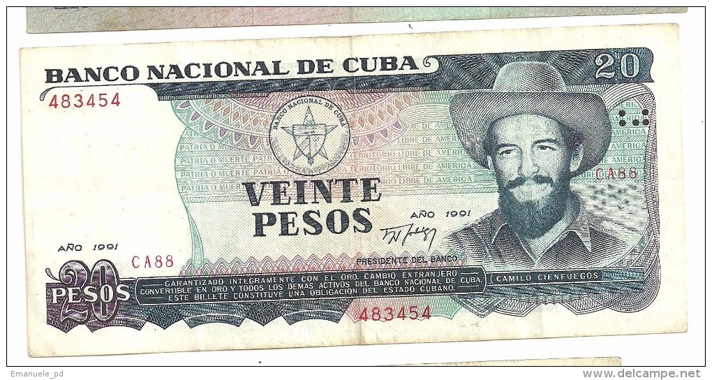 Cuba 20 Pesos 1991 - Cuba