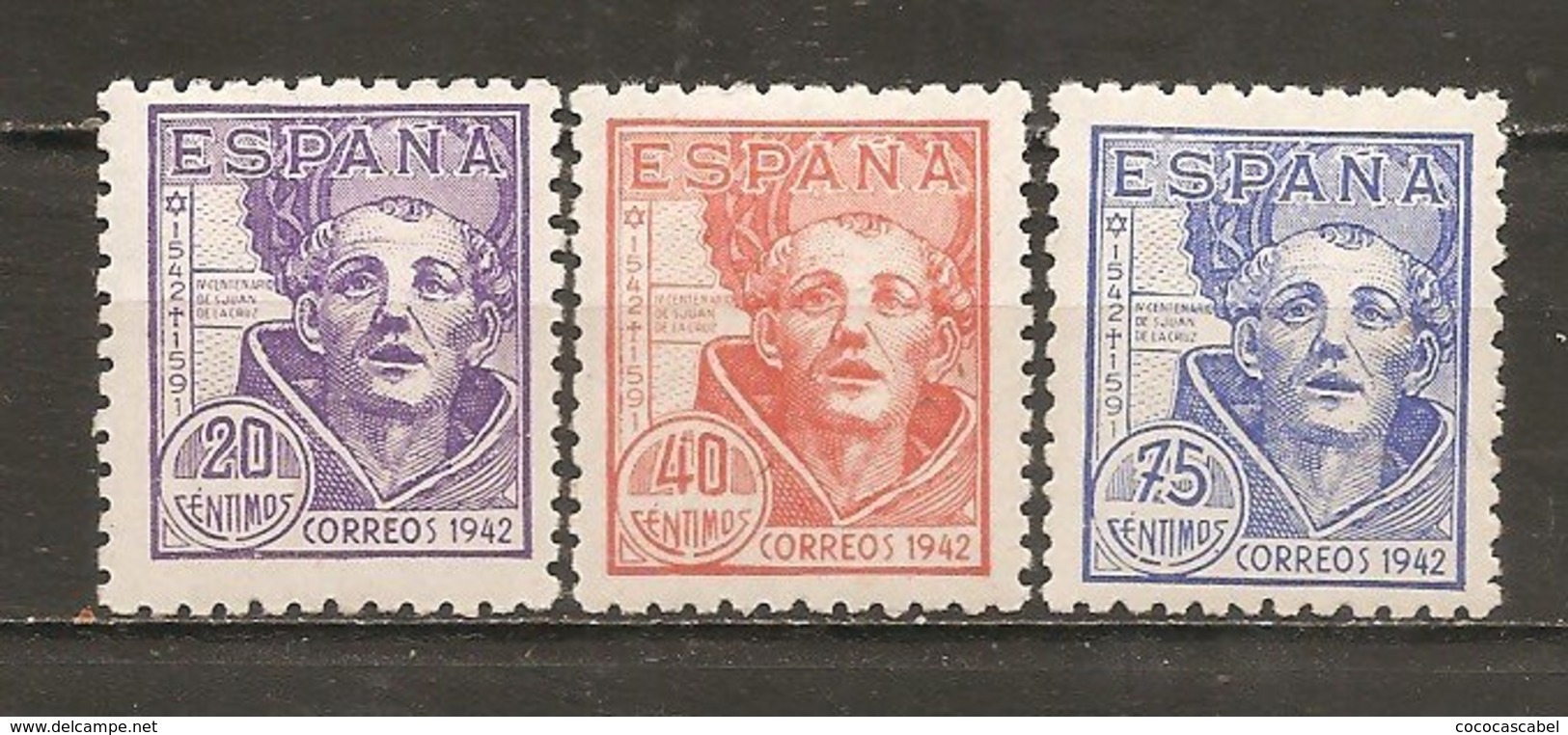 España/Spain-(MH/*) - Edifil  954-56 - Yvert 712-14 - Nuevos