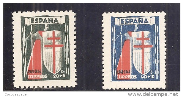 España/Spain-(MH/*) - Edifil  971-73 - Yvert 728-29, Aéreo-226 - Nuevos