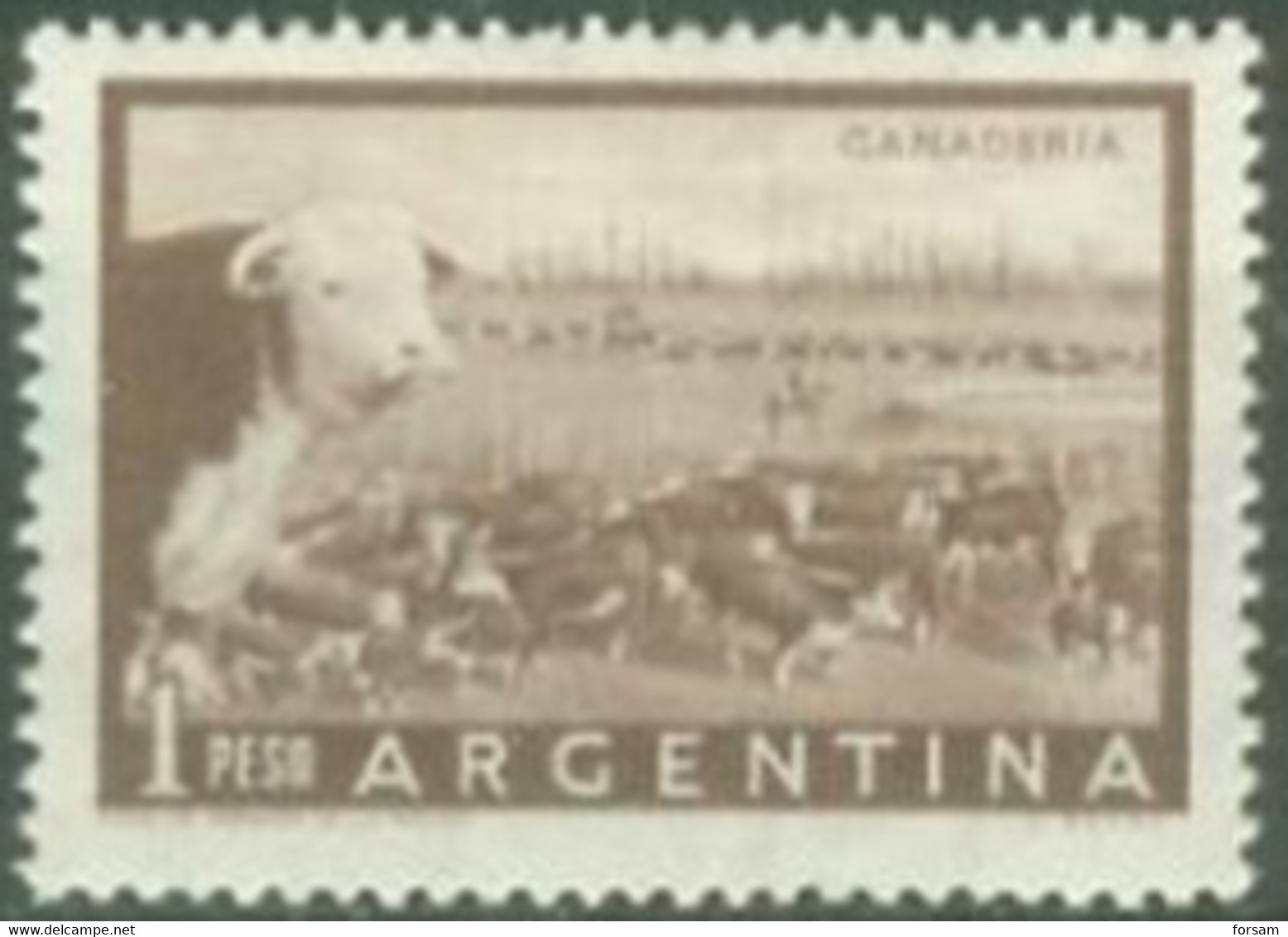 ARGENTINA..1954..Michel # 624...MLH. - Neufs
