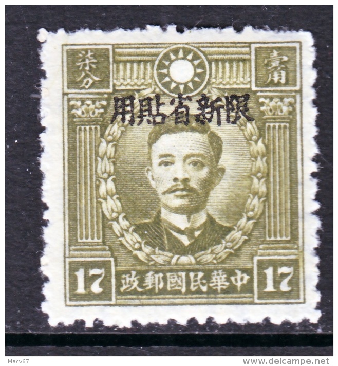 Sinkiang  145       *  Wmk. - Sinkiang 1915-49