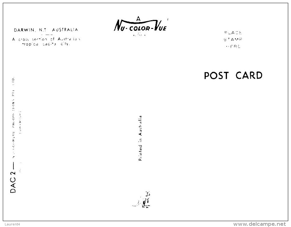 (98 PF) Australia - NT - Darwin (with Post Office) - Darwin