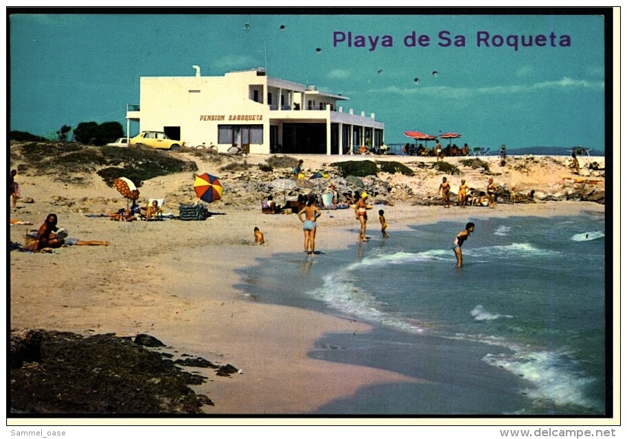 Playa De Sa Roqueta / Formentera  -  Ansichtskarte Ca. 1985    (4258) - Formentera