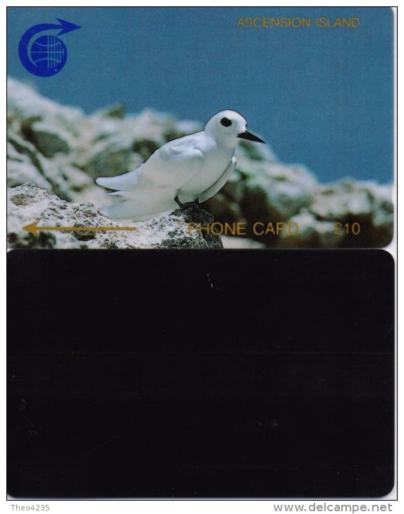 ASCENSION ISLAND PHONECARD(GPT) FAIRY TERN ,1CASC- 8426pcs-1/90-USED - Ascension (Ile De L')