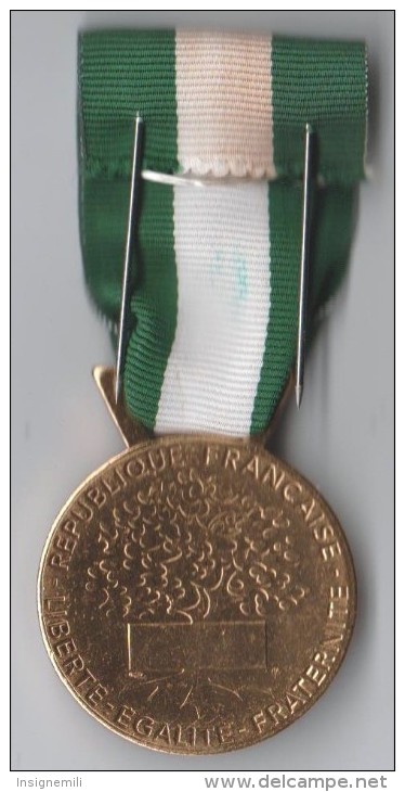 MEDAILLE D´HONNEUR COMMUNALE REGIONALE DEPARTEMENTALE REPUBLIQUE FRANCAISE, Dorée - Autres & Non Classés