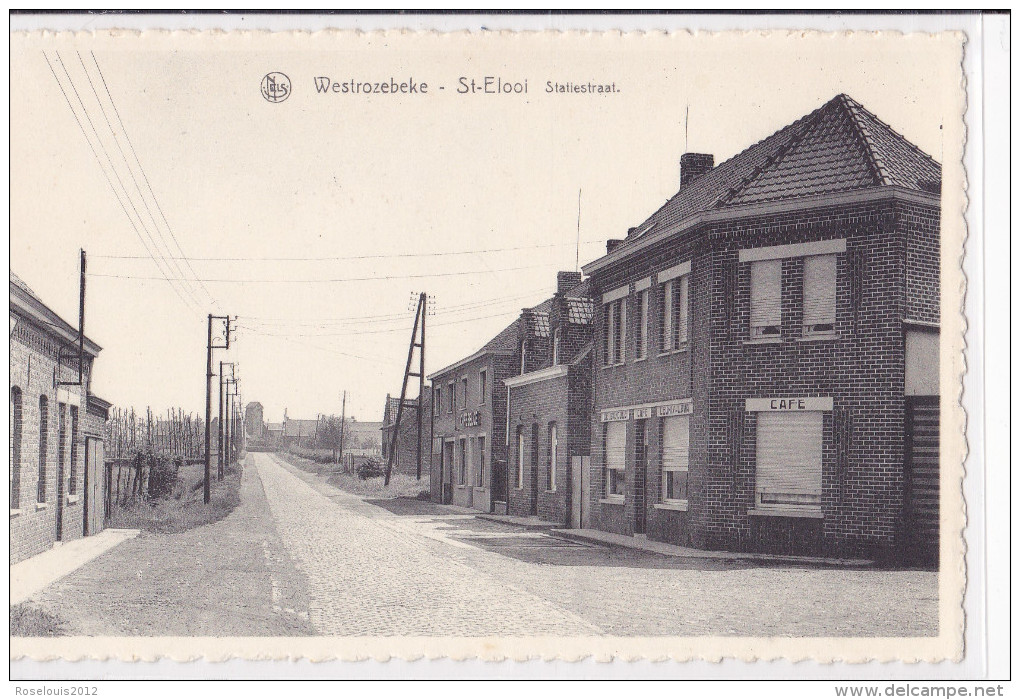 WESTROZEBEKE / St-ELOOI : Statiestraat - Staden