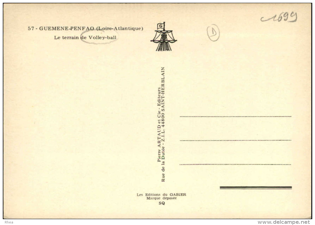 SPORTS - VOLLEY - GUEMENE-PENFAO - Voleibol