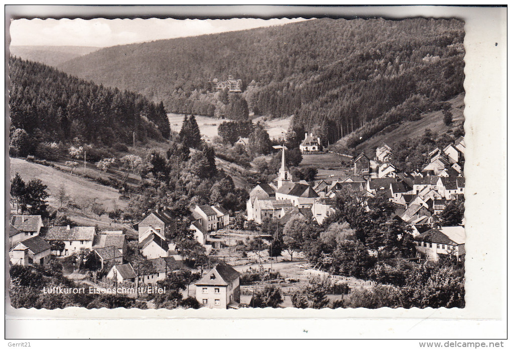 5561 EISENSCHMITT, Ortsansicht, 1955 - Wittlich