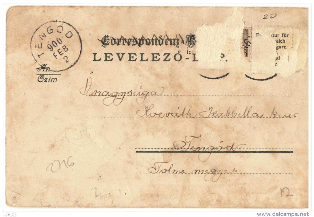 CPA Schweiz/Suisse: Schaffhausen, Souvenir, Cacao Suchard, 1900, 2 Scans - Sonstige & Ohne Zuordnung