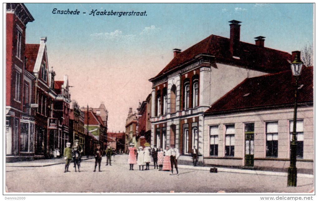 ENSCHEDE - Haaksbergerstraat  -   Colored - Without Verlag - Enschede