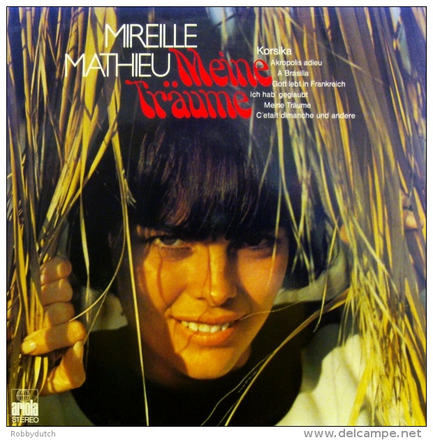 * LP *  MIREILLE MATHIEU - MEINE TRÄUME (Holland 1972 EX-!!!) - Disco, Pop