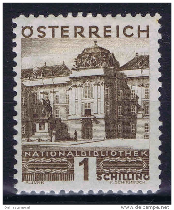 Osterreich-1929 Mi 510 Falz MH/* - Ungebraucht