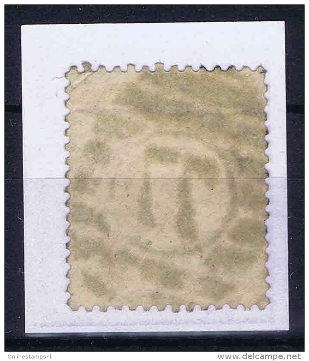 UK SG 92 3d Rose Very Fine Used  77 Numeral - Oblitérés