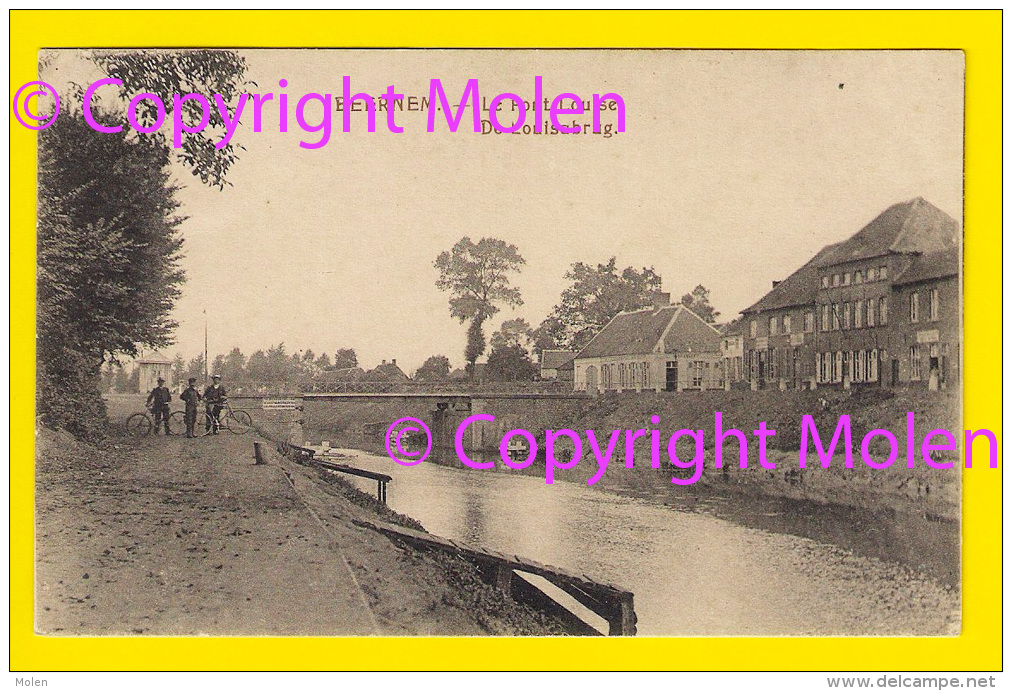 DE LOUISABRUG LE PONT LOUISE Te BEERNEM Ca1910 Uitg. Ch. Van Parys En Zusters TOPSTAAT BRUG 1477 - Beernem