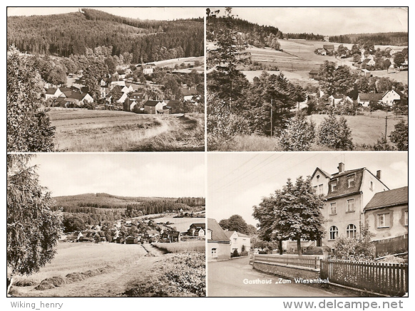Bad Brambach Hohendorf - S/w Mehrbildkarte 1 - Bad Brambach