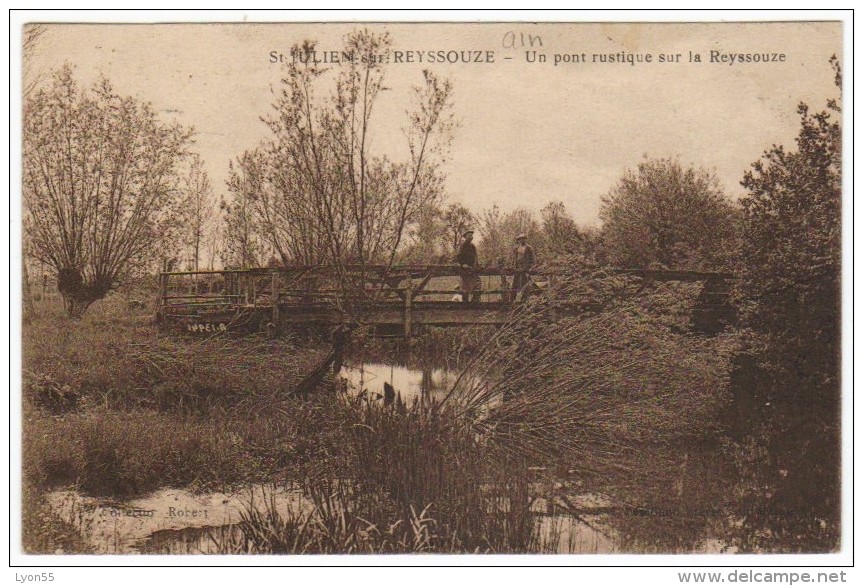 Saint Julien Sur Reyssouze Un Pont Rustique Sur La Reyssouze - Zonder Classificatie