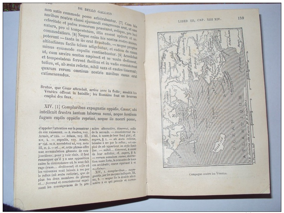 Commentaires Sur La Guerre Des Gaules Jules César Par BENOIST ET DOSSON, 1893 Hachette & Cie - 1801-1900