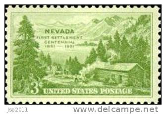 USA 1951 Scott 999, Nevada Settlement Centennial, MNH (**) - Unused Stamps