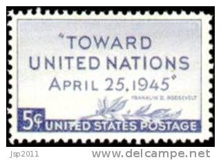 USA 1945 Scott 928, United Nations Conference, MNH ** - Ongebruikt