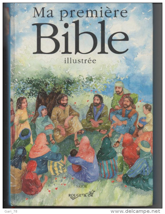 Ma Premiere Bible Illustree / Rouge Et Or/ Ancien Et Nouveau Testament - Bibliothèque Rouge Et Or
