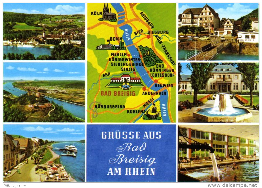 Bad Breisig - Mehrbildkarte 2 - Bad Breisig